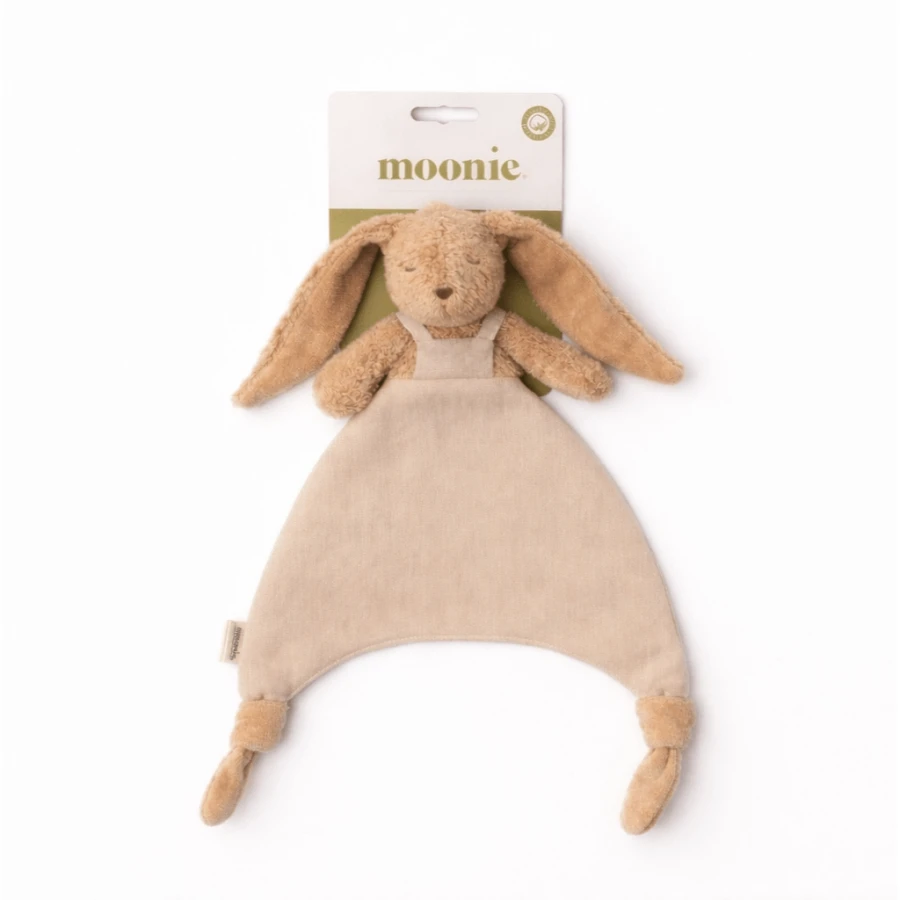 Przytulanka Doudou Królik - cappuccino / Moonie
