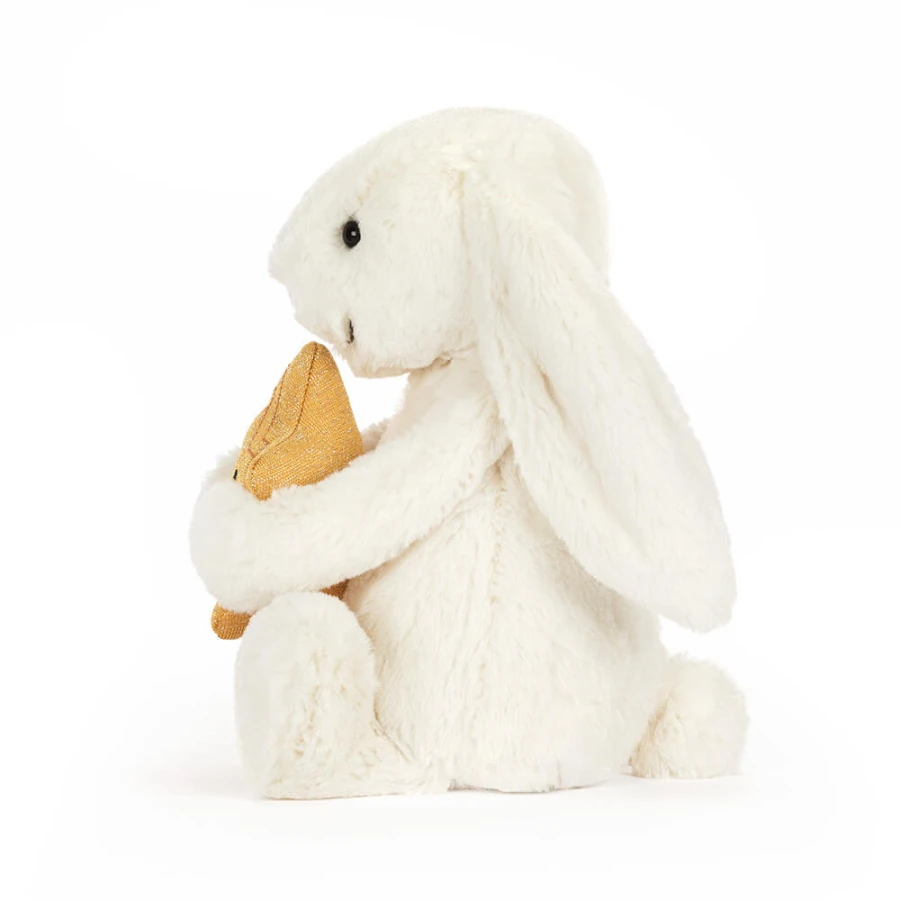Króliczek Kremowy z Gwiazdką 31 cm / Jellycat