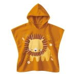 Ponczo kąpielowe z kapturem - Lew / SASSI