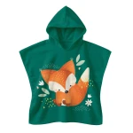 Ponczo kąpielowe z kapturem - Lisek / SASSI