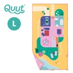 Dwustronny ręcznik plażowy PlayTowels - Doll house / QUUT