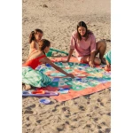 Dwustronny ręcznik plażowy PlayTowels - Game of the goose / QUUT
