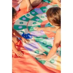 Dwustronny ręcznik plażowy PlayTowels - Game of the goose / QUUT