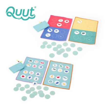 Podróżny, wodoodporny zestaw gier 2w1 Bingo i Loteryjka / QUUT