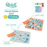 Podróżny, wodoodporny zestaw gier 2w1 Węże i Drabiny oraz Gra w Gęsi / QUUT