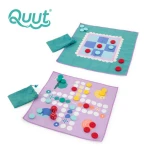 Podróżny, wodoodporny zestaw gier 2w1 Chińczyk oraz Kółko i Krzyżyk / QUUT