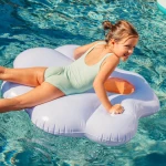 Dmuchany materac do pływania dla dzieci Muszla / QUUT