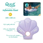 Dmuchany materac do pływania dla dzieci Muszla / QUUT