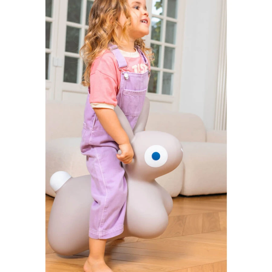Skoczek Hoppi Bunny - Warm grey / QUUT