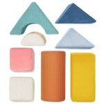 Wielkie pluszowe klocki konstrukcyjne - Tumble-y Towers / B.toys