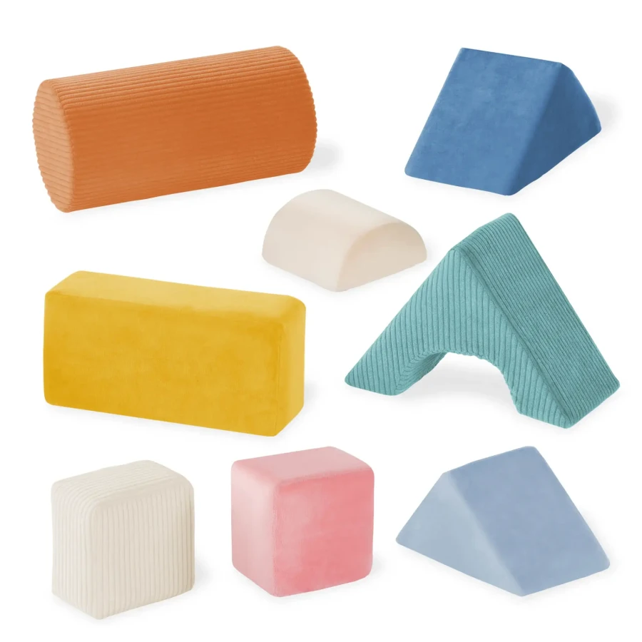 Wielkie pluszowe klocki konstrukcyjne - Tumble-y Towers / B.toys