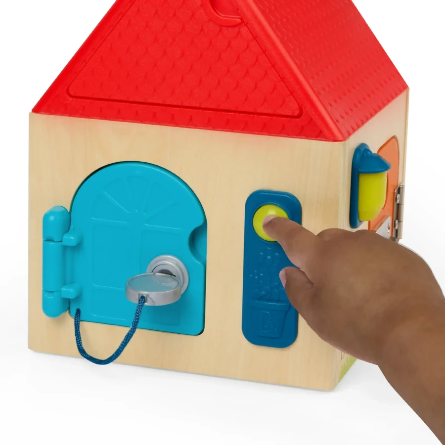 Domek z zamkami - Unlock & Learn Box / B.toys