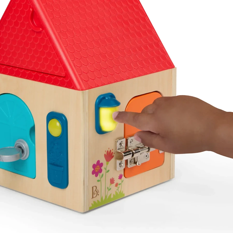 Domek z zamkami - Unlock & Learn Box / B.toys