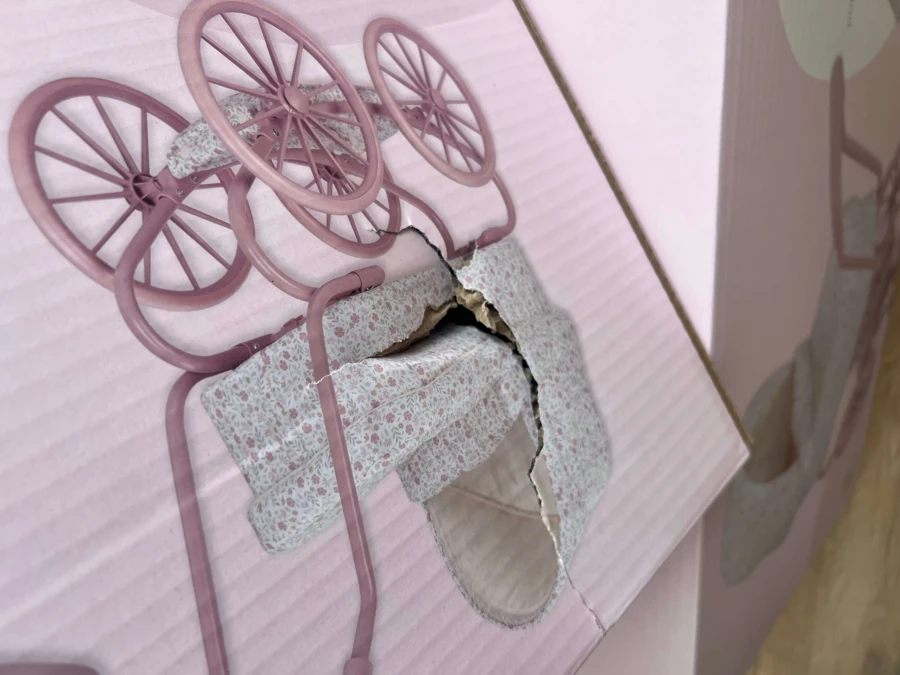 USZKODZONE OPAKOWANIE: Wózek gondola dla lalek / Little Dutch