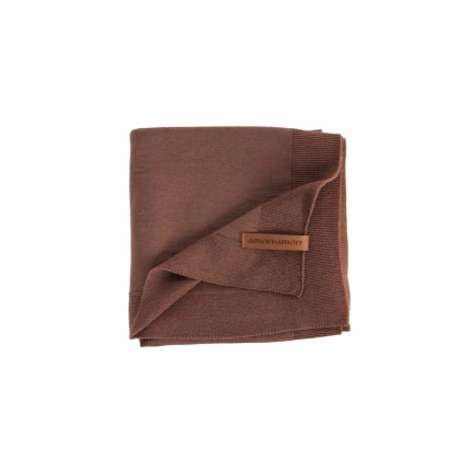 Kocyk Merino Cozy - terrakota / amori amori