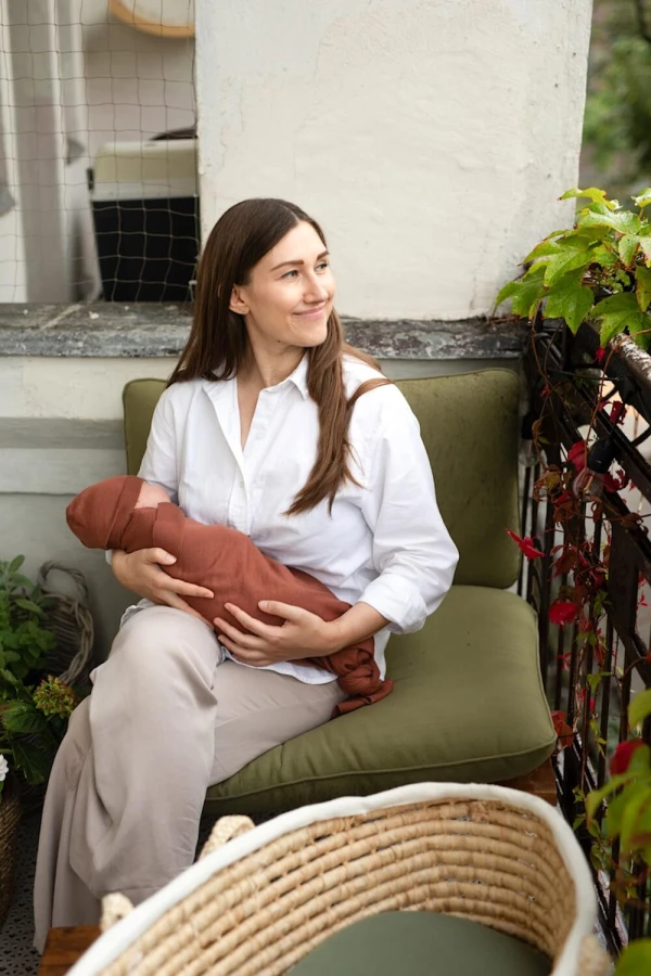 Prześcieradło do wózka - oliwkowy / amori amori