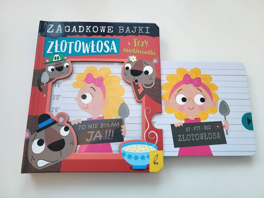 Złotowłosa i trzy niedźwiadki. Zagadkowe bajki / Wilga