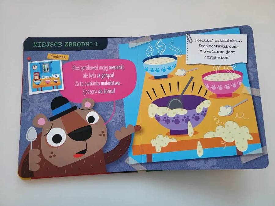 Złotowłosa i trzy niedźwiadki. Zagadkowe bajki / Wilga