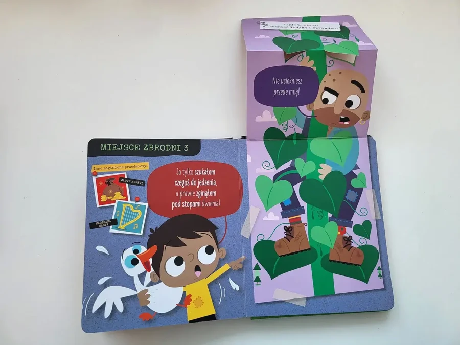 Jaś i magiczna fasola. Zagadkowe bajki / Wilga