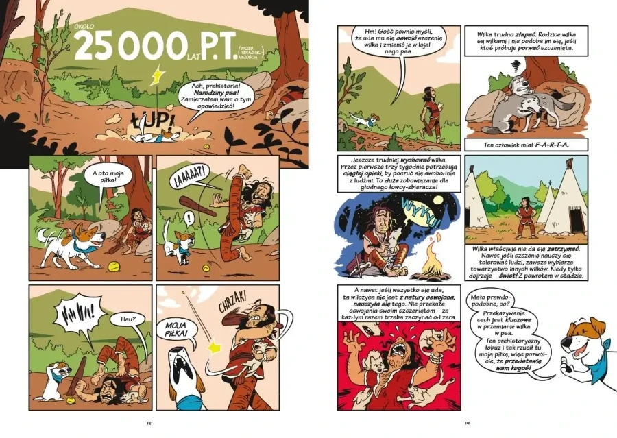 Psy - od drapieżników do obrońców / Wydawnictwo Nasza Księgarnia