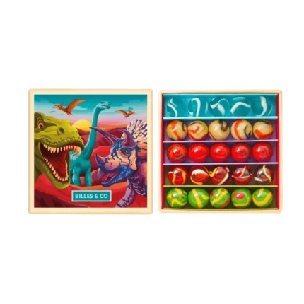 Szklane kulki DINOZAURY / Billes & Co