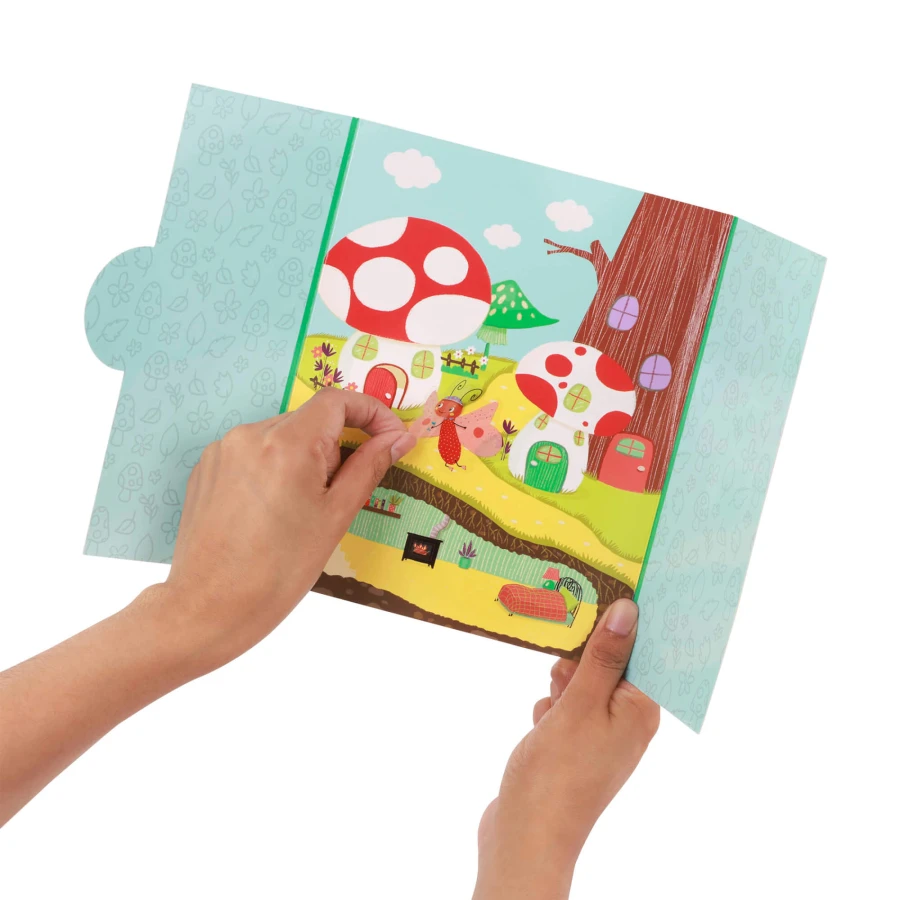 Zestaw małego badacza przyrody z mikroskopem i naklejkami Little Explorer Pack / B.toys