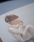 Kartka na Komunię dla chłopca / Hi Little