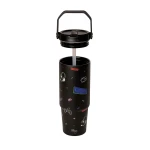 Kubek termiczny z uchwytem 900ml - Gaming / Citron