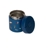 Termos Obiadowy 350ml - Blue Dino / Citron