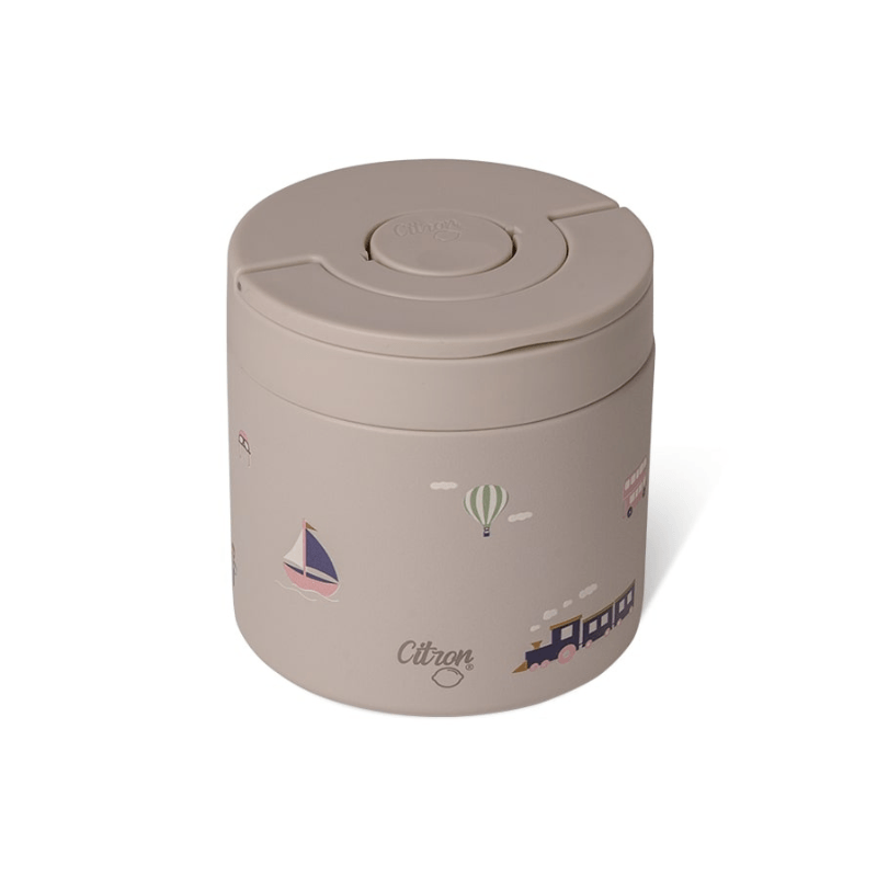 Termos Obiadowy 350ml - Vehicles / Citron