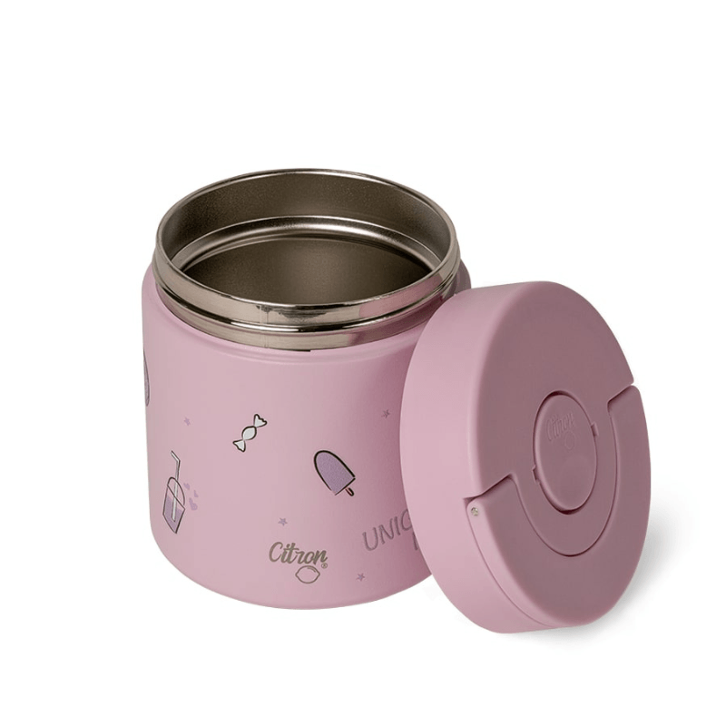 Termos Obiadowy 350ml - Stormy Unicorn / Citron