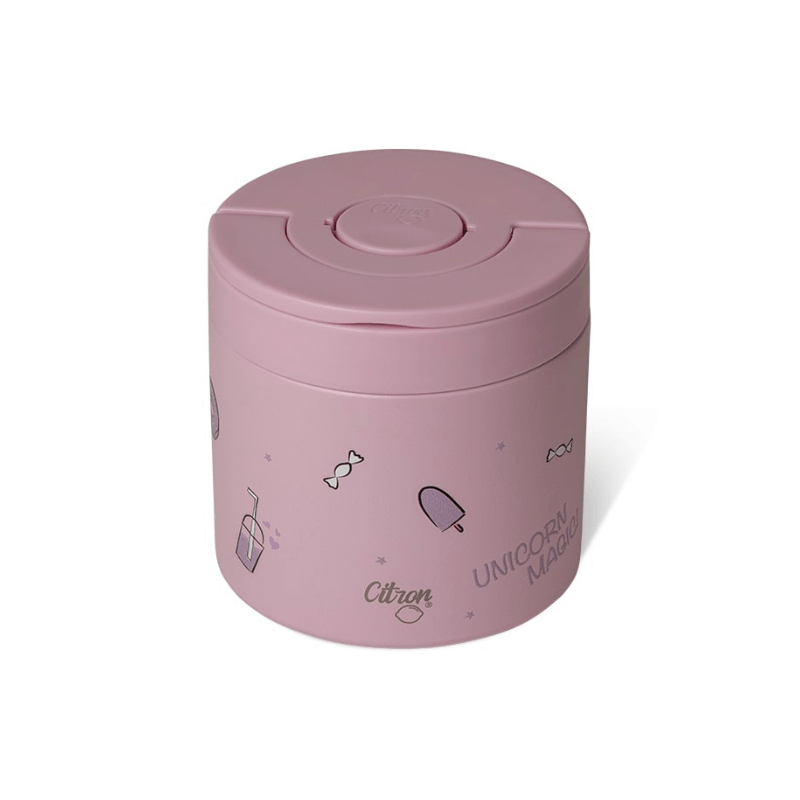 Termos Obiadowy 350ml - Stormy Unicorn / Citron