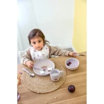 Komplet naczyń z porcelany Tiny Team Kotek / Lassig