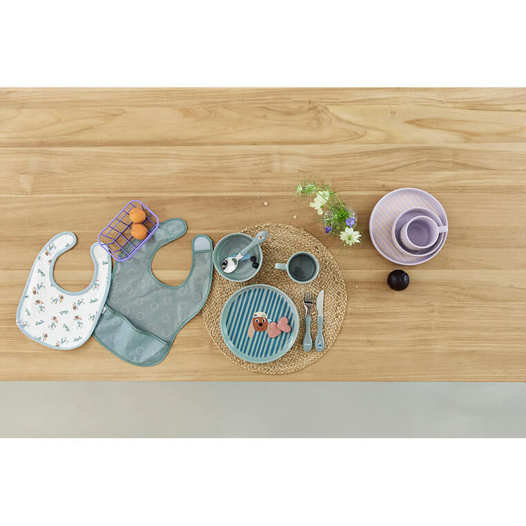 Komplet naczyń z porcelany Tiny Team Piesek / Lassig