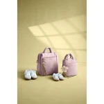 Plecak dla mamy kwadratowy z akcesoriami Minoa - powder rose / Lassig