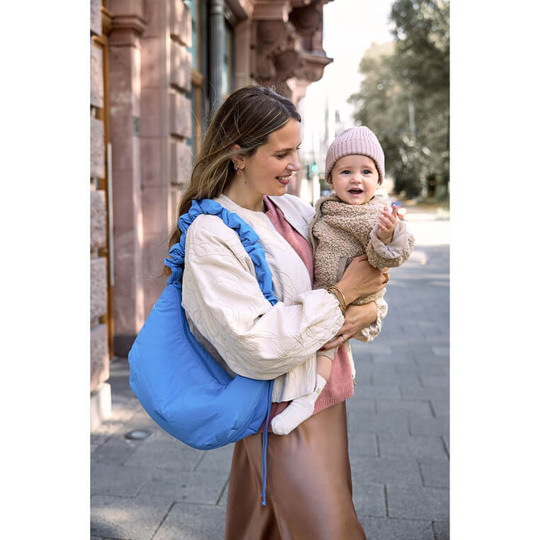 Torba dla mamy z akcesoriami Lunua Bum Bag - blue / Lassig