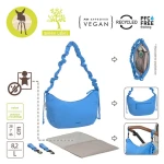 Torba dla mamy z akcesoriami Lunua Bum Bag - blue / Lassig