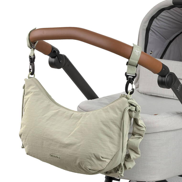 Torba dla mamy z akcesoriami Lunua Bum Bag - mint / Lassig