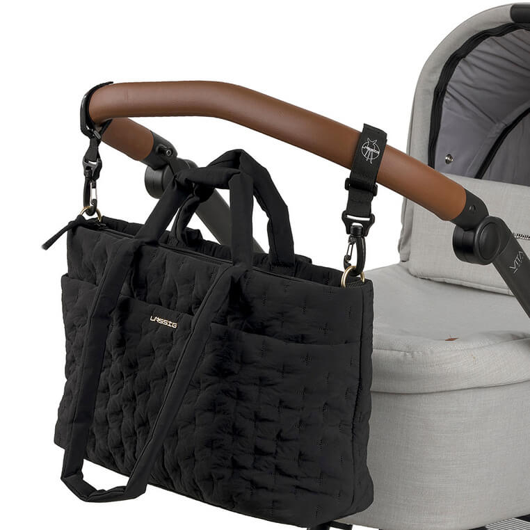 Torba dla mamy z akcesoriami Livia - black / Lassig