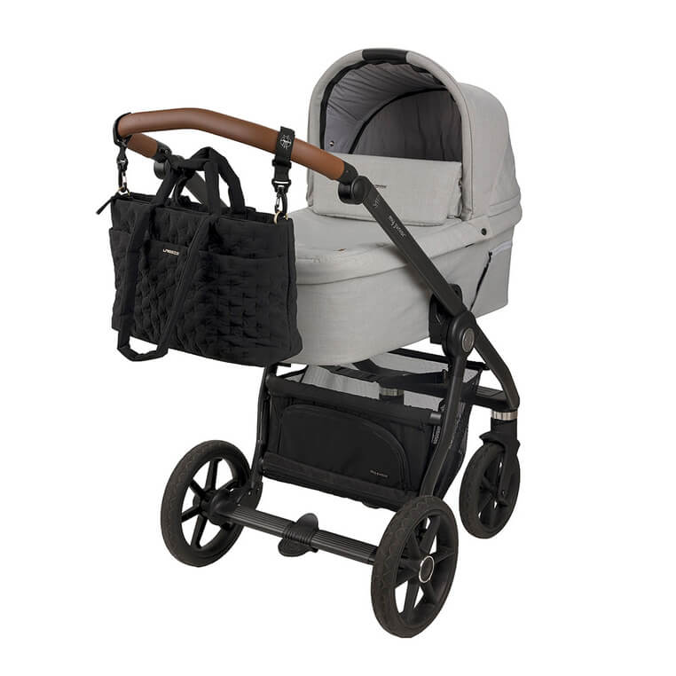 Torba dla mamy z akcesoriami Livia - black / Lassig