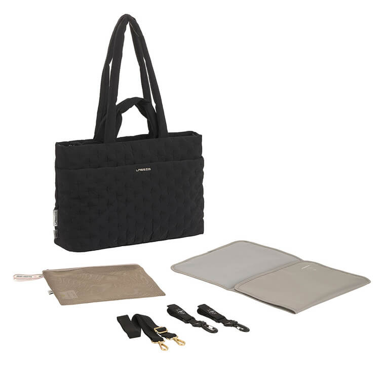 Torba dla mamy z akcesoriami Livia - black / Lassig