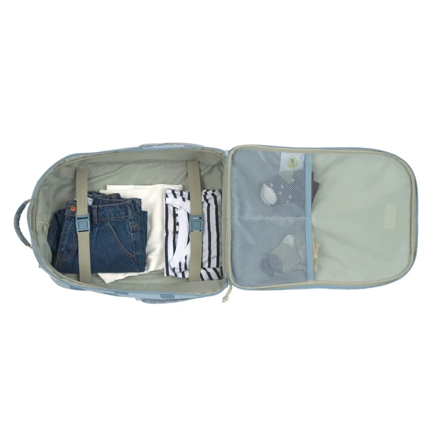 Walizka na kółkach Pattern Party - blue / Lassig 