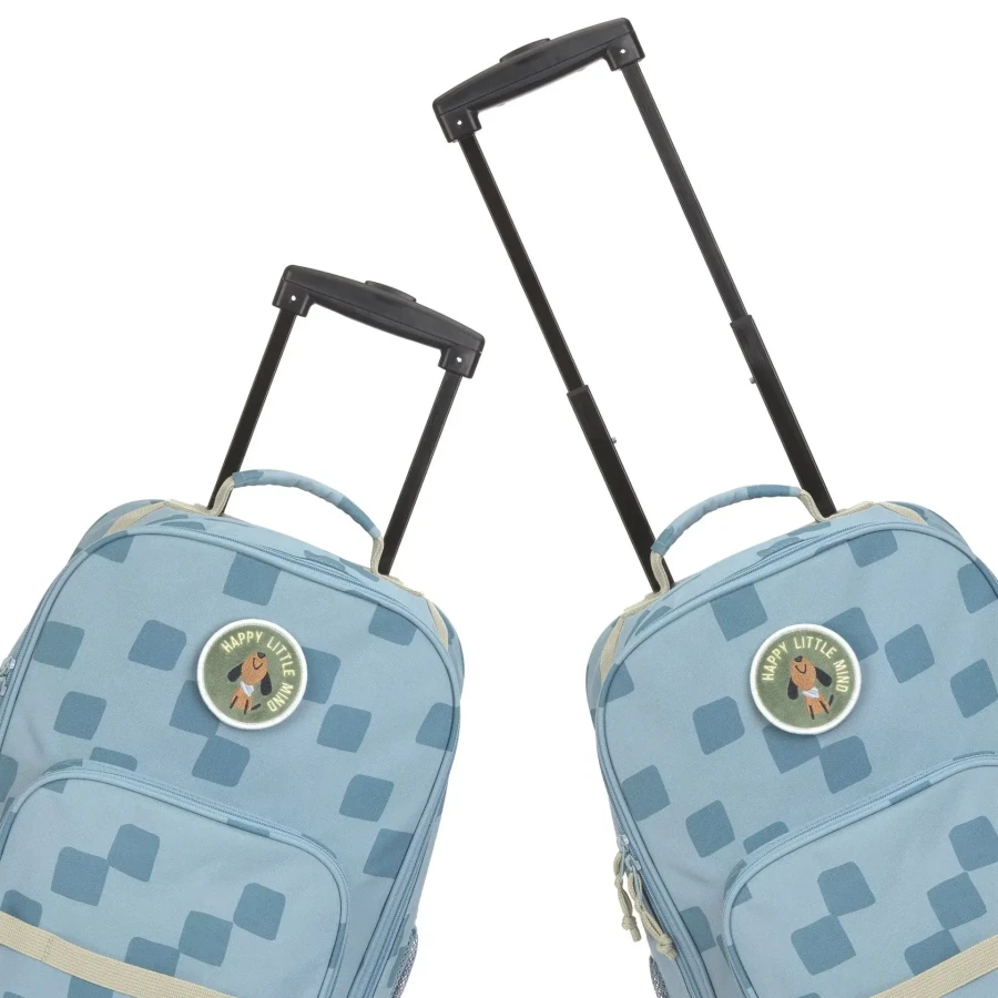Walizka na kółkach Pattern Party - blue / Lassig 