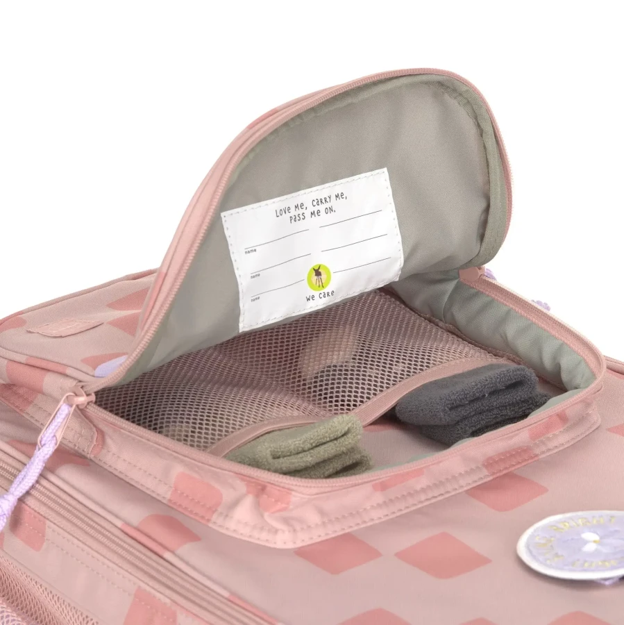 Walizka na kółkach Pattern Party - rose / Lassig 