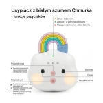 USZKODZONE OPAKOWANIE: Usypiacz z białym szumem Chmurka / Smily Mia