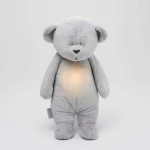 USZKODZONE OPAKOWANIE: Moonie 2.0 SILVER - szumiący miś z lampką