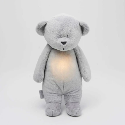 USZKODZONE OPAKOWANIE: Moonie 2.0 SILVER - szumiący miś z lampką