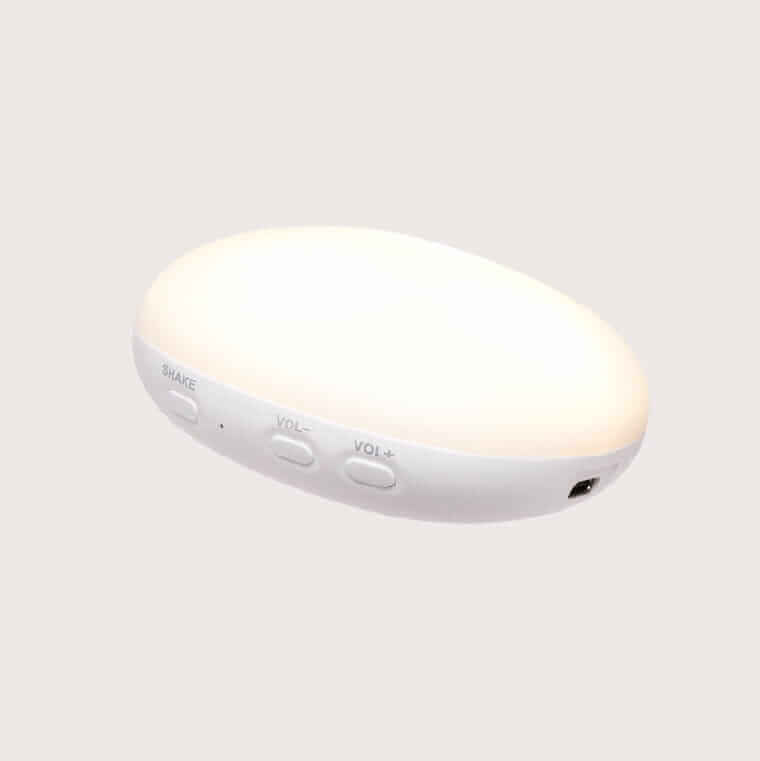 USZKODZONE OPAKOWANIE: Moonie 2.0 SILVER - szumiący miś z lampką