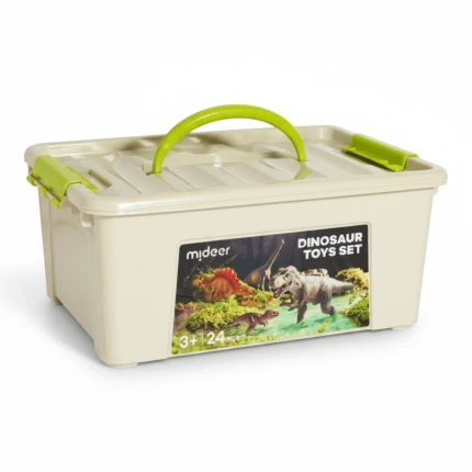 II GATUNEK: Zestaw figurek – dinozaury, 24 szt. / Mideer