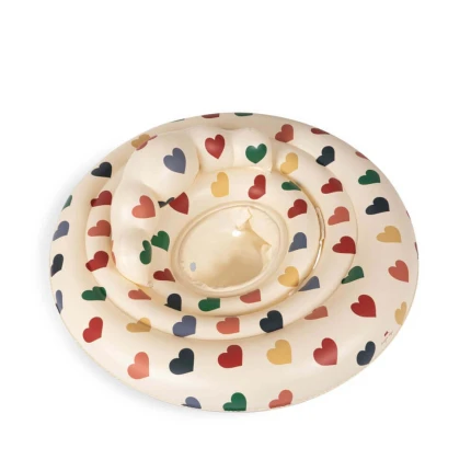 USZKODZONE OPAKOWANIE: Koło do pływania dla niemowląt - bon coeur colore / Konges slojd